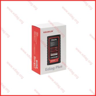 Ediag Plus diagnostic tool with OBD cable, flashed on Xdiag