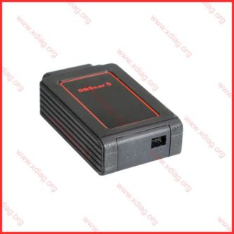 Launch DBScar 5 OBD2 diagnostic connector angled view – Xdiag software supported
