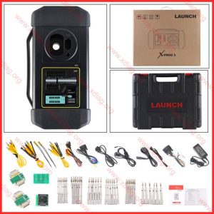 XPROG 3 device with adapters, cables and accessories – XDiag software compatible