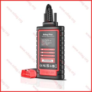 Ediag Plus automotive diagnostic device flashed on Xdiag