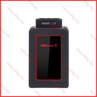Xdiag Launch DBScar 5 OBD2 Connector front view – compatible with Xdiag software
